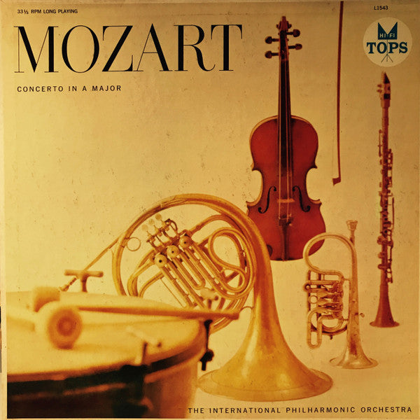 Wolfgang Amadeus Mozart ,Mozart International Philharmonic Orchestra, The - Concerto In A Major -