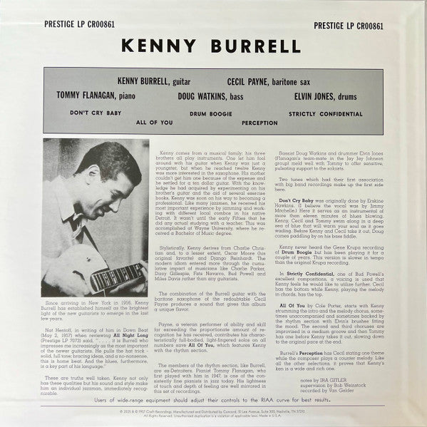 Kenny Burrell - Kenny Burrell - 2025