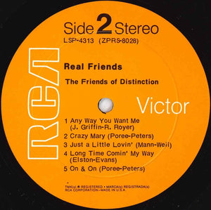 Friends Of Distinction, The - Real Friends - 1970