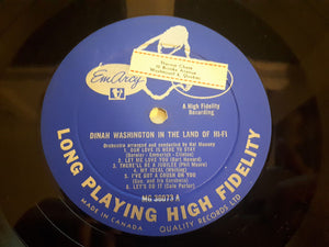 Dinah Washington - In The Land Of Hi-Fi