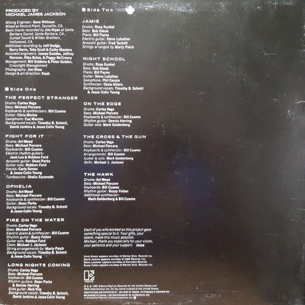 Jesse Colin Young - The Perfect Stranger