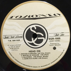 Toronto - Head On - 1981