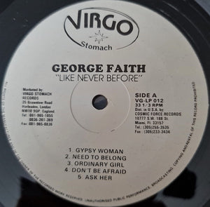 George Faith - Like Never Before