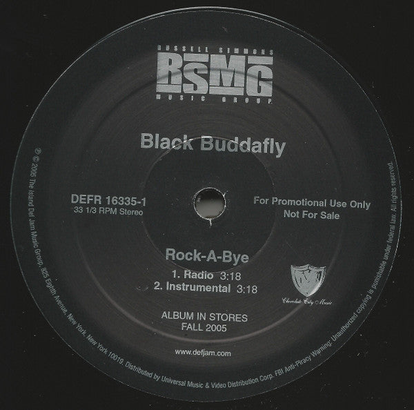 Black Buddafly - Rock-A-Bye - 2005