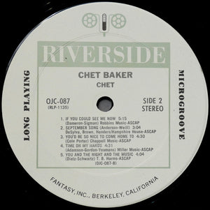 Chet Baker - Chet - 1983