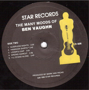 Ben Vaughn Combo - The Many Moods Of Ben Vaughn - 1986