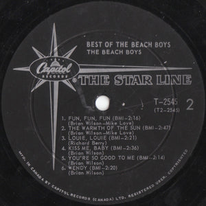 The Beach Boys - Best Of The Beach Boys - Vol. 1