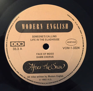 Modern English - After The Snow - 1982