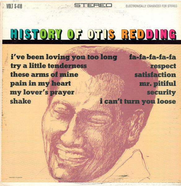 Otis Redding - History Of Otis Redding - 1967