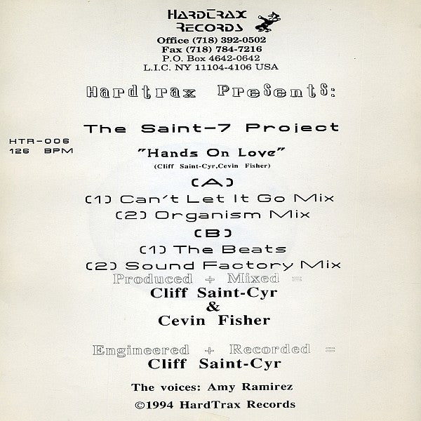 Saint-7 - Hands On Love