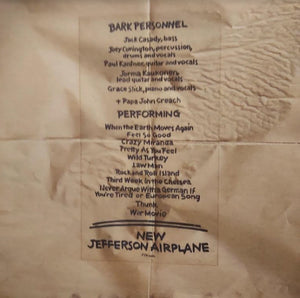Jefferson Airplane - Bark - 1971