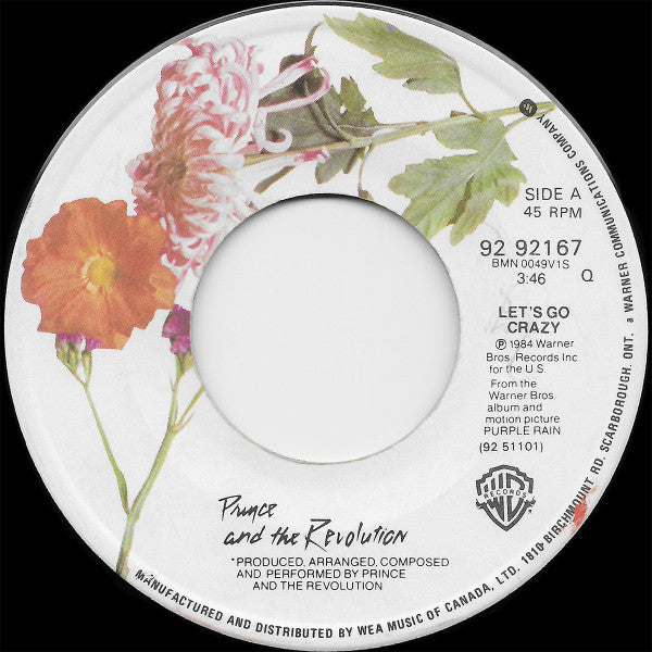 Prince And The Revolution - Let's Go Crazy - 1984