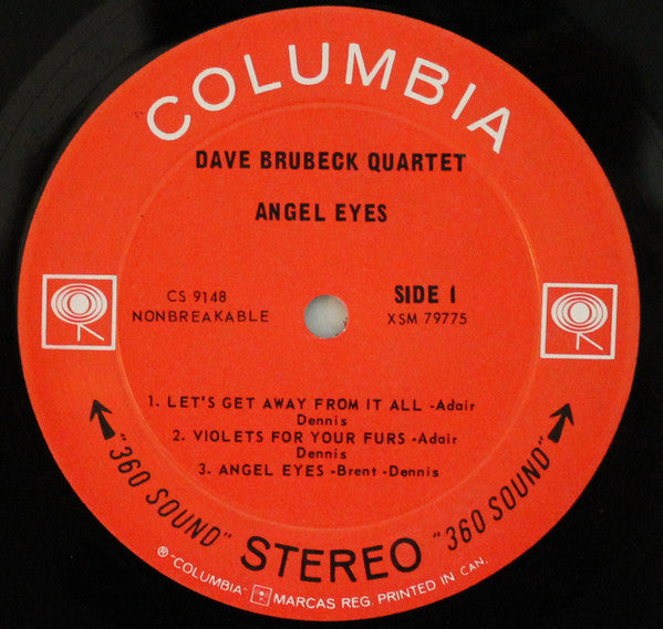 The Dave Brubeck Quartet - Angel Eyes