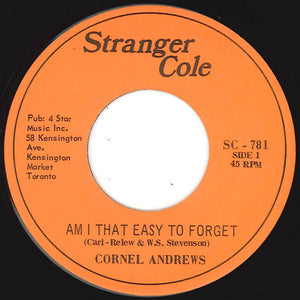 Cornel Andrews - Am I That Easy To Forget
