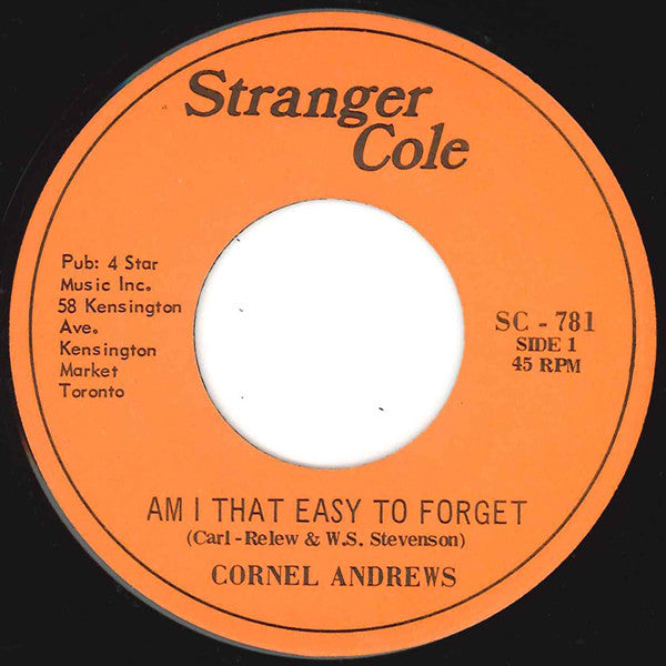 Cornel Andrews - Am I That Easy To Forget