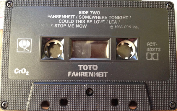 Toto - Fahrenheit - 1986