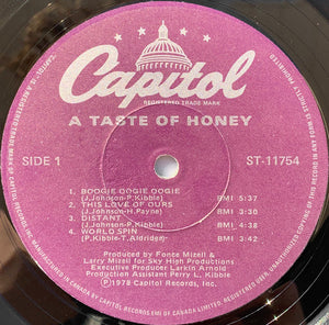 A Taste Of Honey - A Taste Of Honey - 1978