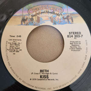 Kiss - Beth / Hard Luck Woman