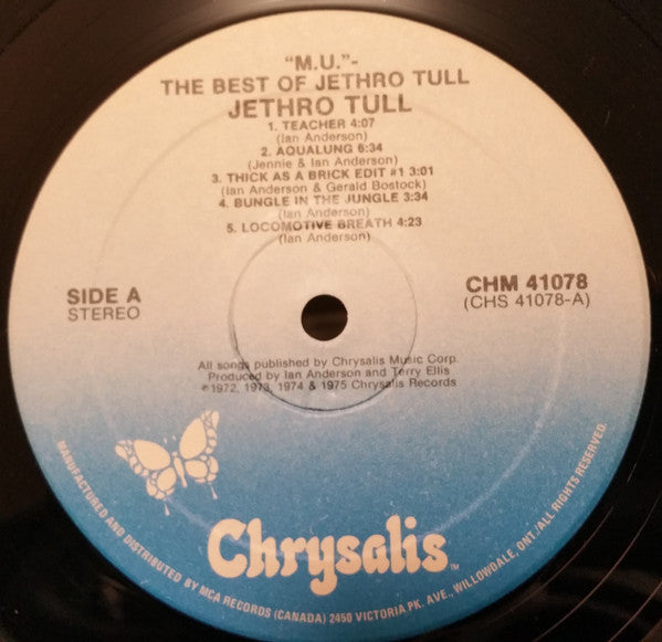 Jethro Tull - M.U. - The Best Of Jethro Tull - 1983