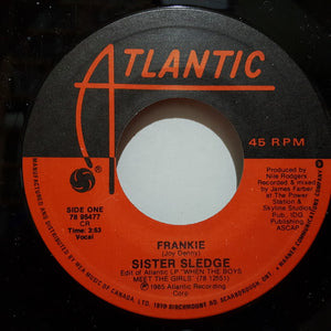 Sister Sledge - Frankie / Peer Pressure - 1985
