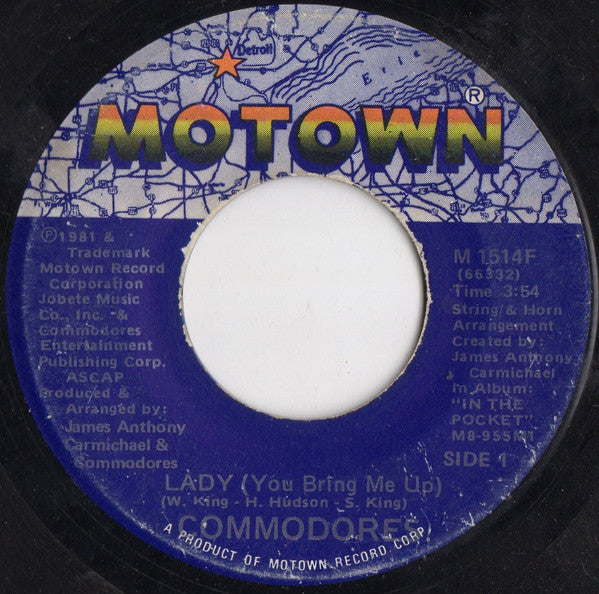 Commodores - Lady (You Bring Me Up) / Gettin' It