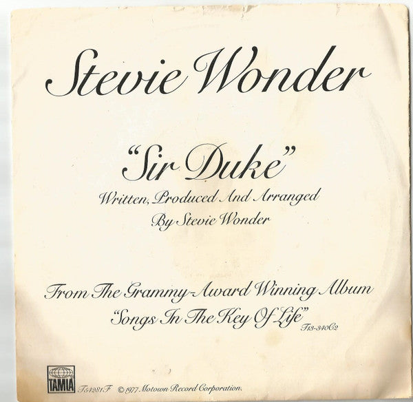 Stevie Wonder - Sir Duke - 1976
