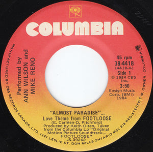 Ann Wilson - Almost Paradise... (Love Theme From Footloose)