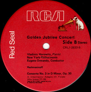 Vladimir Horowitz - Golden Jubilee Concert (Carnegie Hall January 8, 1978) Vinyl Record
