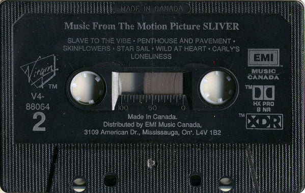 Various - Sliver (Music From The Motion Picture) - 1993