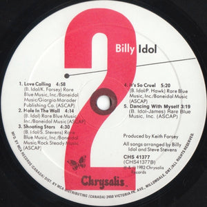 Billy Idol - Billy Idol - 1982