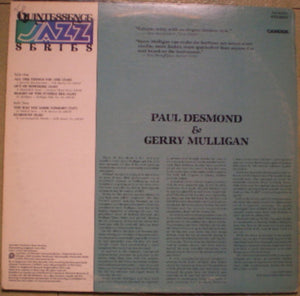 Paul Desmond - Paul Desmond & Gerry Mulligan