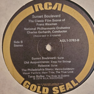 Franz Waxman / Charles Gerhardt, National Philharmonic Orchestra - Sunset Boulevard - The Classic Film Scores Of Franz Waxman - 1974