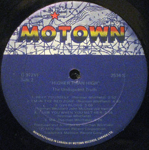 Undisputed Truth, The - Higher Than High - 1975