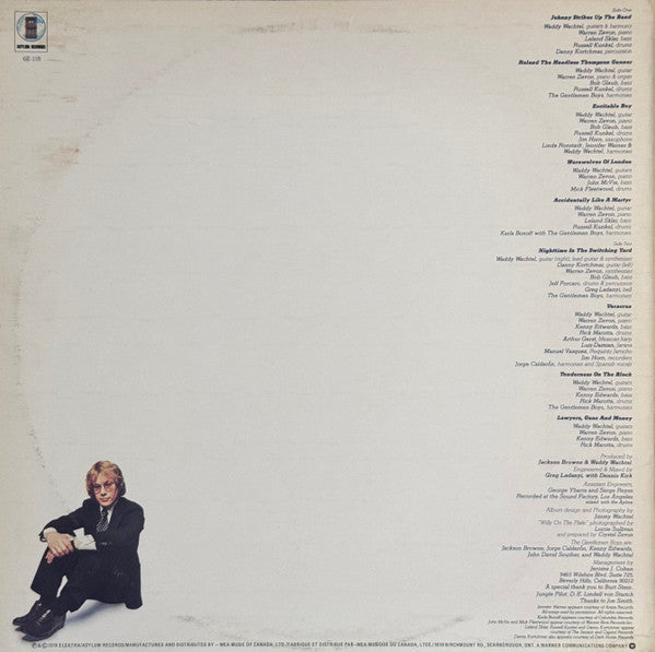 Warren Zevon - Excitable Boy - 1978