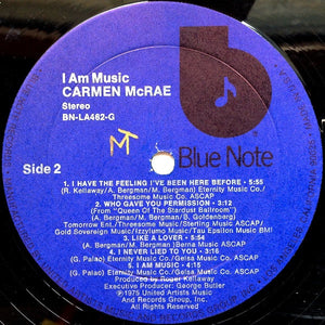 Carmen McRae - I Am Music