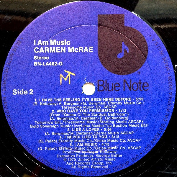 Carmen McRae - I Am Music