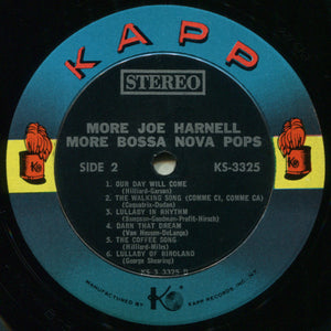 Joe Harnell - More Joe Harnell More Bossa Nova Pops Vinyl Record