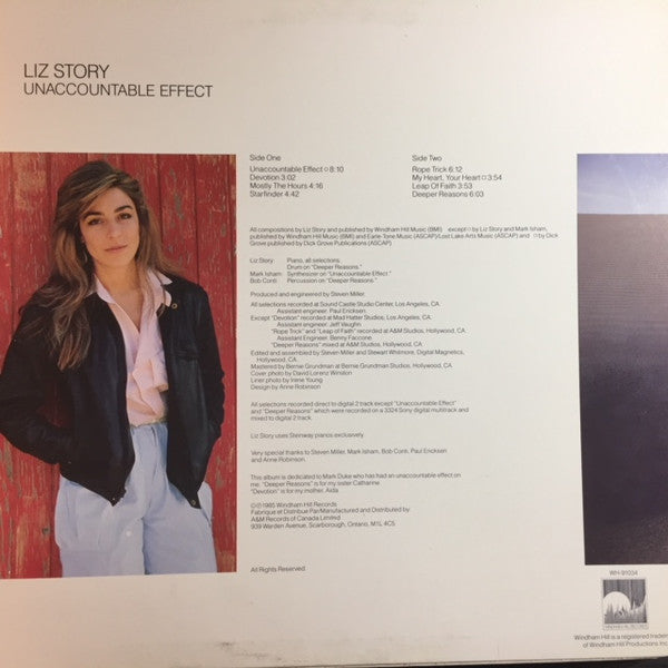 Liz Story - Unaccountable Effect - 1985
