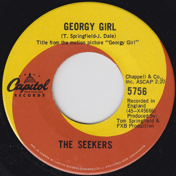 The Seekers - Georgy Girl