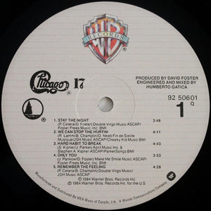 Chicago - Chicago 17 - 1984