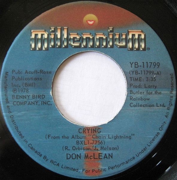 Don McLean - Crying