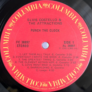 Elvis Costello And The Attractions - Punch The Clock Vinyl Record