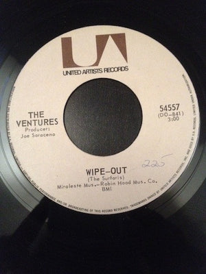 Ventures, The - Secret Agent Man / Wipe Out -