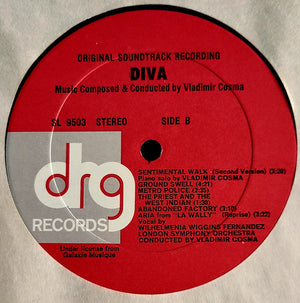 Vladimir Cosma - Diva (Original Soundtrack Recording) - 1982