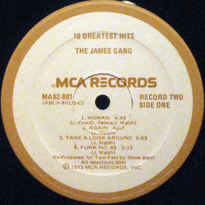 James Gang - 16 Greatest Hits