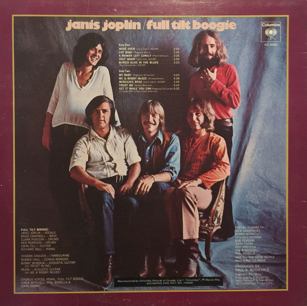 Janis Joplin - Pearl - 1971