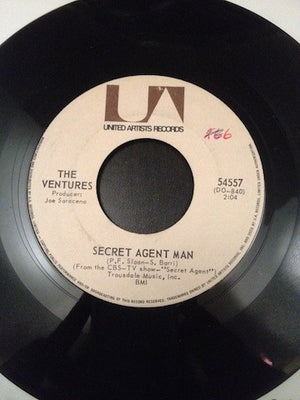 Ventures, The - Secret Agent Man / Wipe Out -