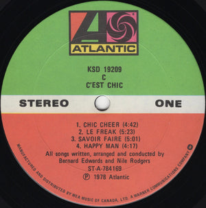 Chic - C'est Chic - 1978