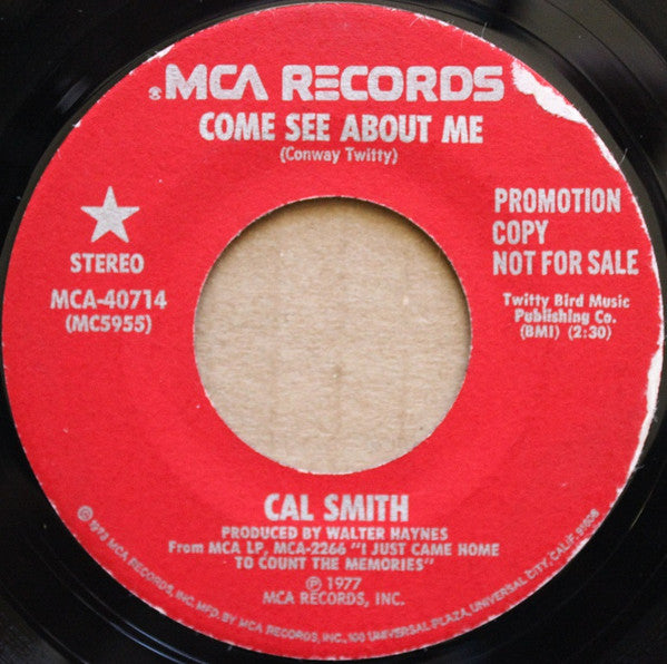 Cal Smith - Come See About Me