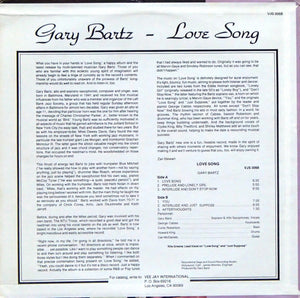 Gary Bartz - Love Song - 1977